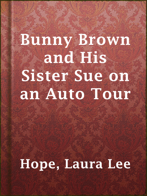 Title details for Bunny Brown and His Sister Sue on an Auto Tour by Laura Lee Hope - Available